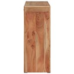 vidaXL Table console 110x30x76 cm bois massif d'acacia