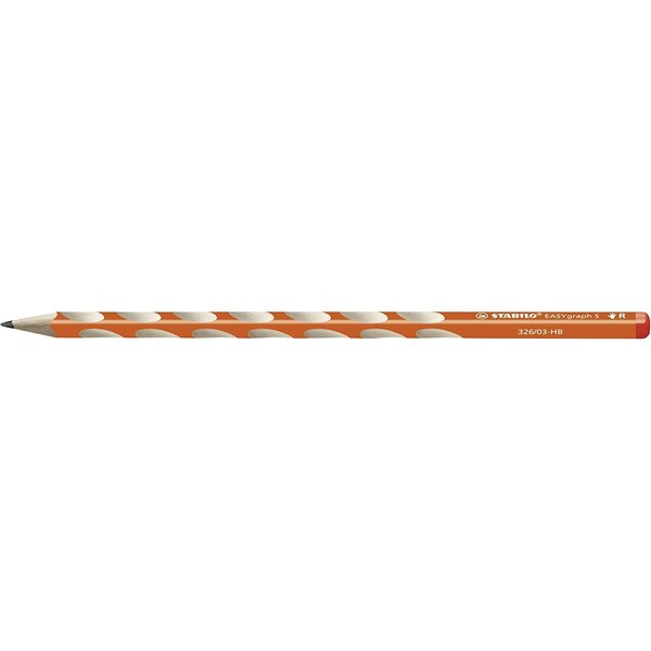 Crayon easygraph 's' pour droitiers hb stabilo