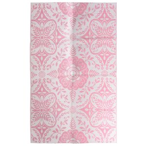 vidaXL Tapis d'extérieur ARAKIL rose 190x290 cm PP
