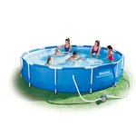 Bestway piscine "sirocco" ronde bleu 366 cm