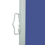 vidaXL Auvent latéral rétractable 120 x 300 cm Bleu