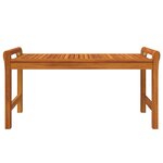 vidaXL Salon de jardin avec coussins 5 Pièces Bois d'acacia solide
