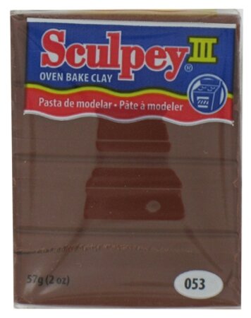 Pâte Sculpey III Chocolat - Sculpey