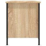 vidaXL Meuble TV Chêne sonoma 100x40x50 cm Bois d'ingénierie