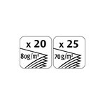 agrafeuse Essentials Half Strip E3543, noir MAPED