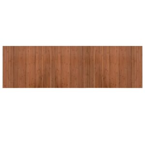 vidaXL Tapis rectangulaire marron 60x200 cm bambou