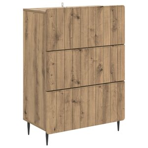vidaXL Armoire à tiroirs 66 x 34 5 x 92 cm Bois d'ingénierie