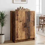 vidaXL Buffet Bois ancien 66 x 34 5 x 87 cm Bois d'ingénierie
