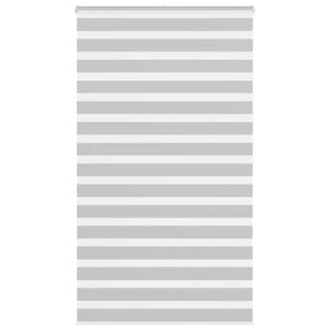 vidaXL Store zèbre gris clair largeur du tissu 120 9 cm polyester