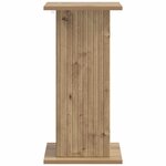 vidaXL Support de Plante 2 pièces Chêne artisanal 30 5 x 30 x 60 5 cm