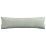 vidaXL Coussins de canapé 2 Pièces Gris clair 145 x 40 cm