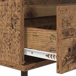 vidaXL Buffet Bois ancien 35 x 40 x 70 cm Bois d'ingénierie