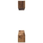 vidaXL Ensemble meuble TV 5 Pièces Bois ancien 100 x 30 x 30 cm