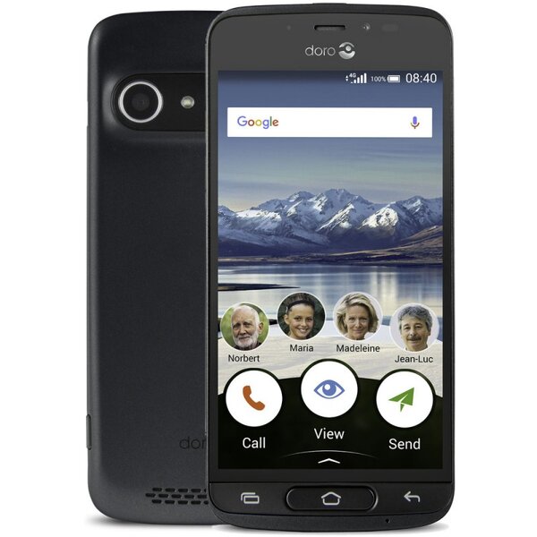 Doro 8040 smartphone débloqué 4g (ecran : 5 pouces - mémoire : 16 go - nano-sim - android)