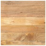 vidaXL Dessus de table 90x90x3 8 cm carré bois massif manguier