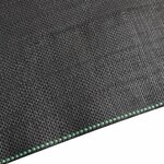 vidaXL Membrane anti-mauvaises herbes noir 1x25 m PP