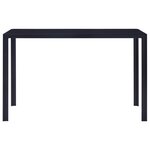 vidaXL Mobilier de salle à manger 7 Pièces Rouge bordeaux