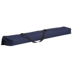 Campart Travel Table roulante camping Michigan Aluminium 140x80x70 cm