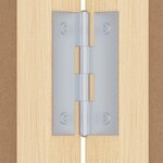 vidaXL Tableau noir Noir 100 x 1.4 x 100 cm Bois massif en pin