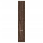 vidaXL Armoire apothicaire chêne marron 30x41x174 5 cm bois ingénierie