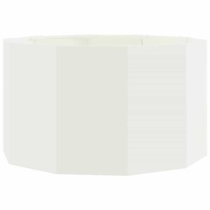 vidaXL Jardinière Blanc 90 x 90 x 50 cm Acier