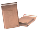 Lot de 50 Pochettes kraft brun  à bulles d'air papier-Soufflets 60 mm-250*350 mm-Lacouronne e.pack