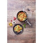 PYREX - ORIGIN + induction - Casserole avec couvercle 16 cm