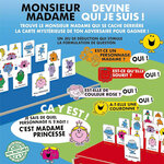 Jeu de société - Monsieur Madame - Devine qui je suis ! - Qui est-ce   - Dès 5 ans