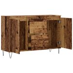 vidaXL Buffet vieux bois 101 5x35x70 cm bois d’ingénierie