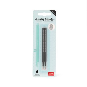 Legami REFCPP0001 - Set de 2 Recharges pour Stylo à Encre Gel - Lovely Friends
