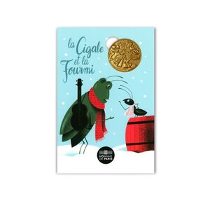 Jean de La Fontaine – 400ème anniversaire Cartelette Fable - La Cigale et la Fourmi