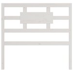 vidaXL Tête de lit blanc 105 5x4x100 cm bois massif de pin
