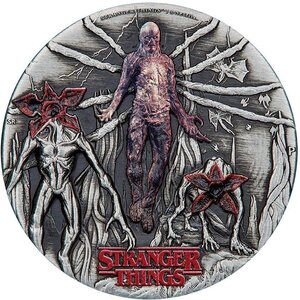 Pièce de monnaie en Argent 2 Dollars g 62.2 (2 oz) Millésime 2026 STRANGER THINGS VILLAINS