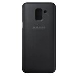 Samsung etui flip wallet j6 - noir