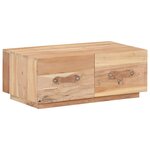 vidaXL Table basse 90x50x35 cm Bois de récupération massif