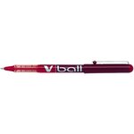 Stylo roller V Ball VB5 Encre liquide Pointe métal Fine Rouge PILOT