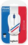 Souris sans fil logitech m238 fan collection (drapeau france)