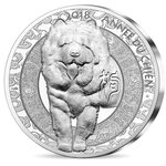 Pièce de monnaie 20 euro France 2018 argent BE – Année du Chien