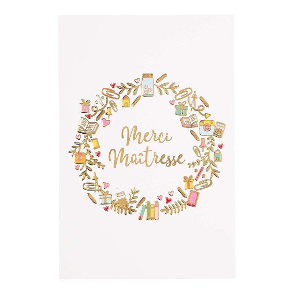 Carte merci maîtresse - draeger paris