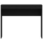 vidaXL Bureau Chêne noir 90x40x72 cm Bois d'ingénierie