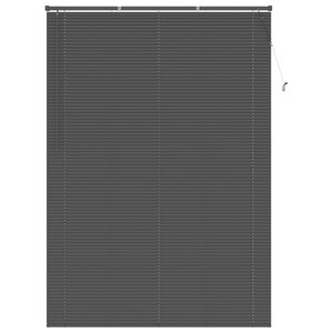 vidaXL Store Vénitien Réglable Gris Argenté 213 x 130 cm PVC