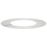 vidaXL Anneau d'arbre plat Argent Ø40 / 70 cm Acier inoxydable