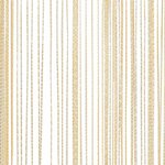 vidaXL Rideau en fils 2 Pièces 100 x 250 cm Crème