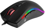 Souris filaire gamer mars gaming mm318 rgb (noir)