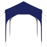 vidaXL Tente de fête pop-up 194 x 194 x 245 cm Bleu