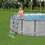 Bestway Piscine ronde Power Steel 488x122 cm