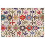 vidaXL Tapis lavable multicolore 120x180 cm antidérapant
