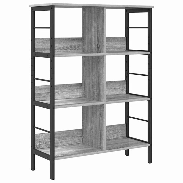 vidaXL Étagère Gris Sonoma 82 x 32 x 112 cm Bois d'ingénierie