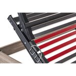 Ensemble matelas + sommier relaxation électrique - 140 x 200 cm - Matelas ressorts ensachés