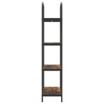 vidaXL Étagère Chêne fumé 60 x 30 x 146 cm Bois d'ingénierie